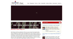 Desktop Screenshot of gothic-designbd.com